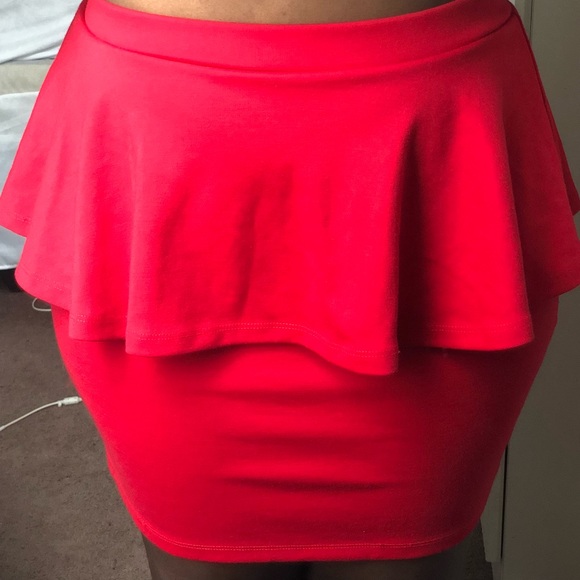 Forever21 Ruffle pleat mini skirt - Picture 5 of 7